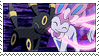 Sylveon and Umbreon